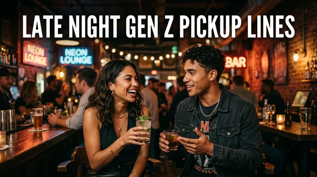 Late Night Gen Z Pickup Lines