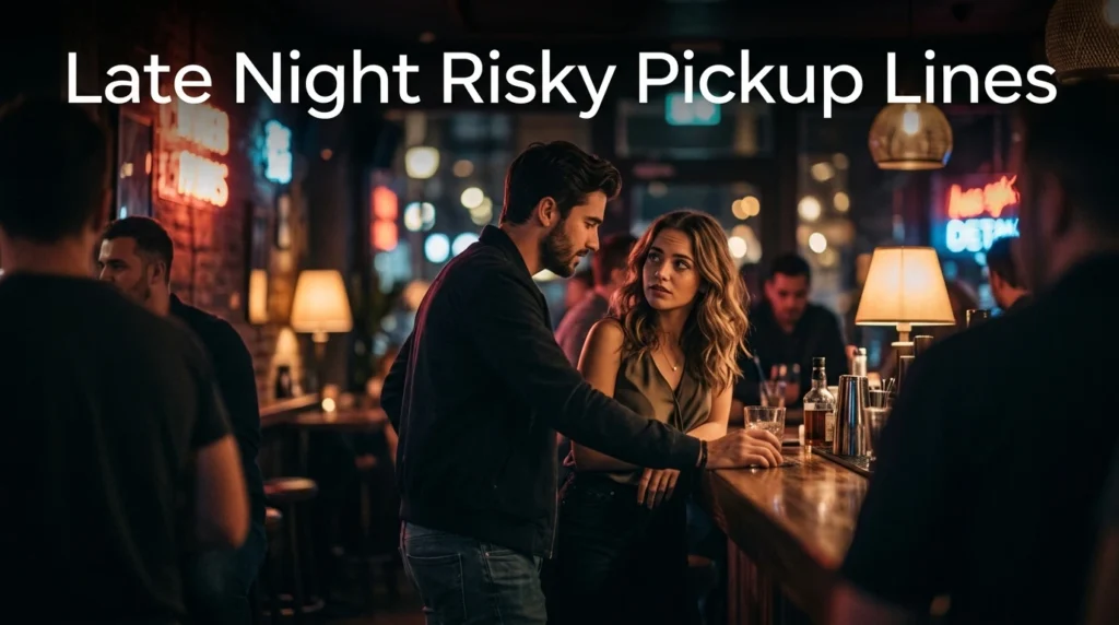 Late Night Risky Pickup Lines
