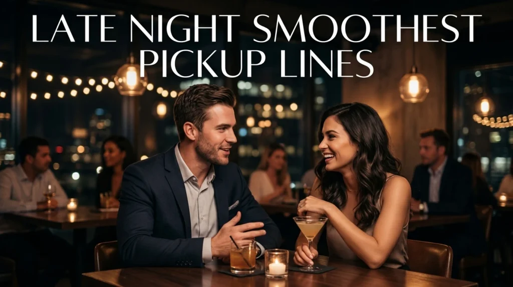 Late Night Smoothest Pickup Lines