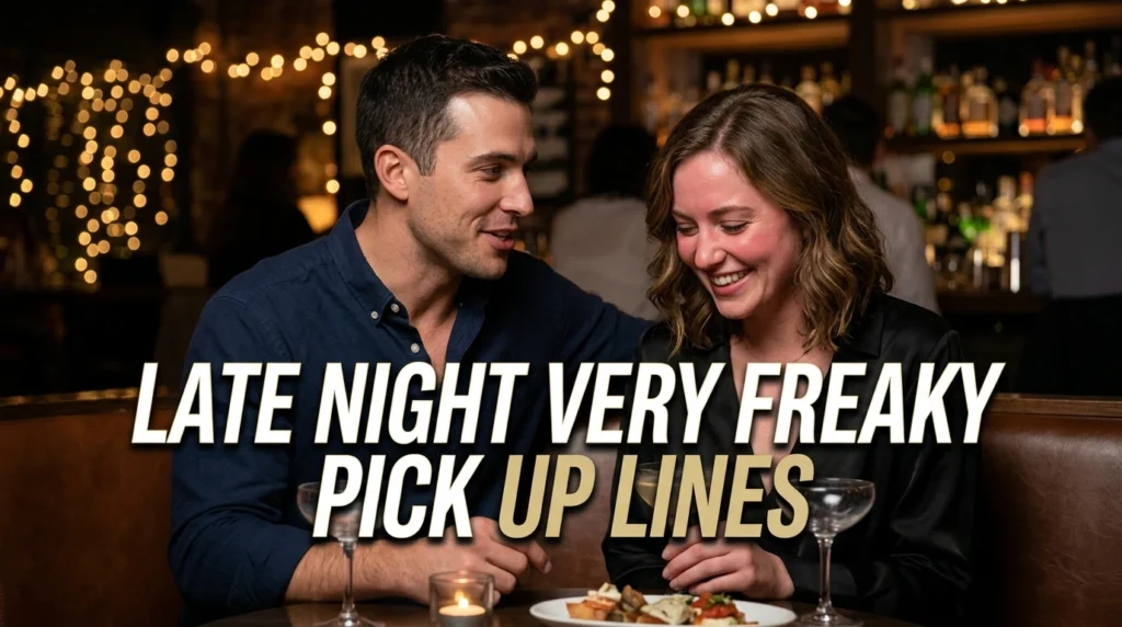 Late Night Very Freaky Pick Up Lines