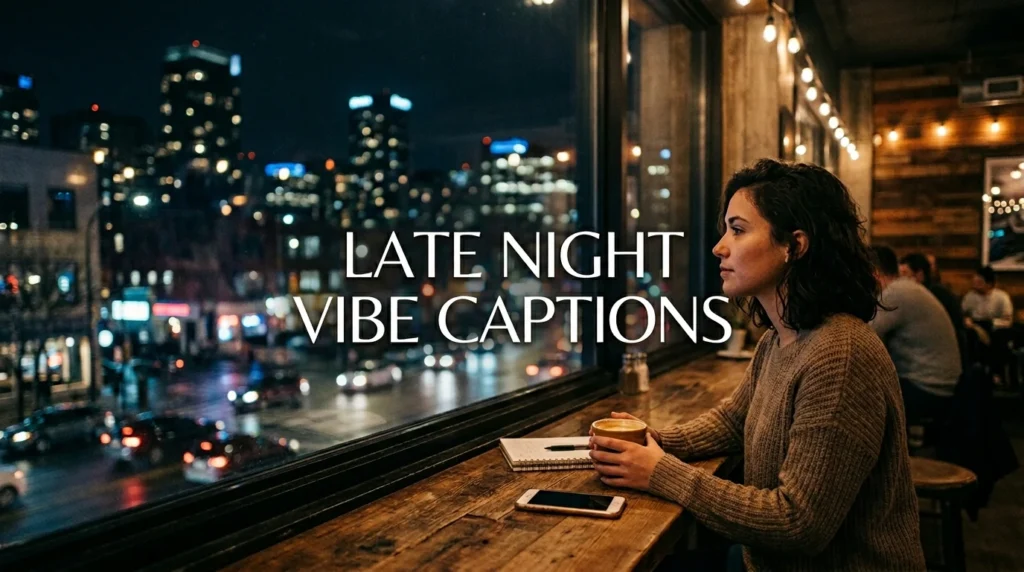 Late Night Vibe Captions
