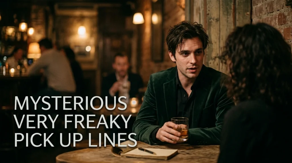 Mysterious Very Freaky Pick Up Lines