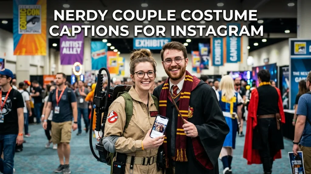 Nerdy Couple Costume Captions For Instagram