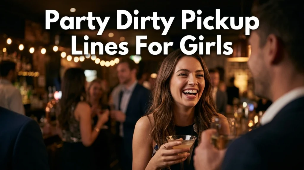 Party Dirty Pickup Lines For Girls