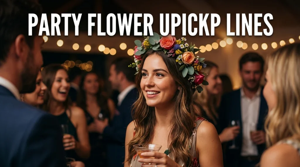 Party Flower Upickp Lines