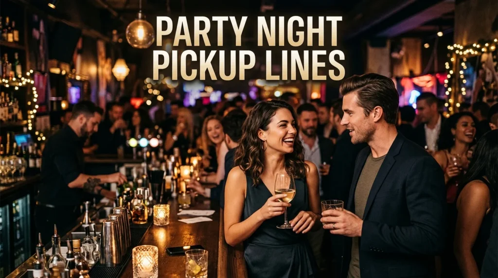 Party Night Pickup Lines