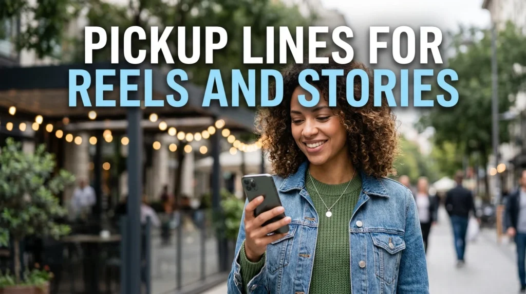 Pickup Lines For Reels And Stories