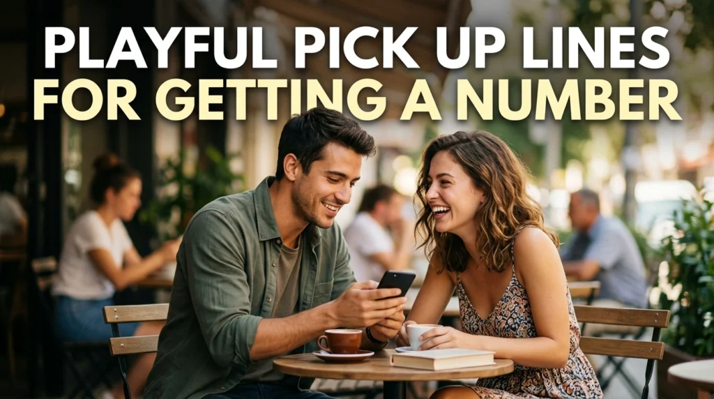 Playful Pick Up Lines For Getting A Number