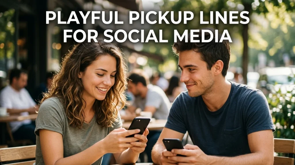 Playful Pickup Lines For Social Media