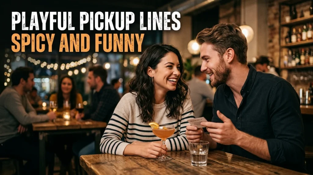 Playful Pickup Lines Spicy And Funny
