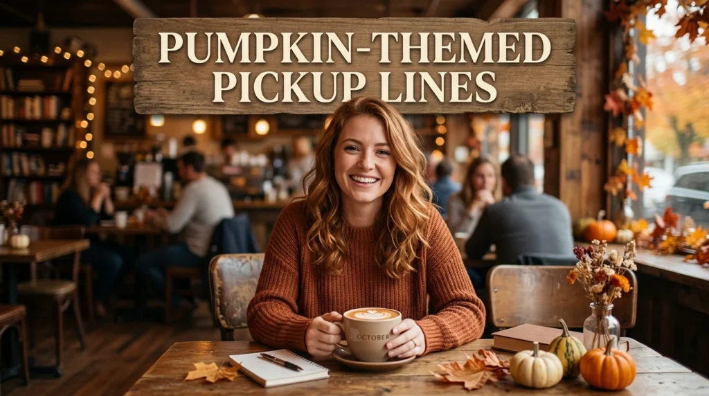 Pumpkin-Themed Pickup Lines