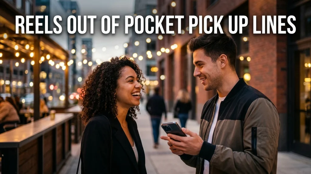 Reels Out Of Pocket Pick Up Lines