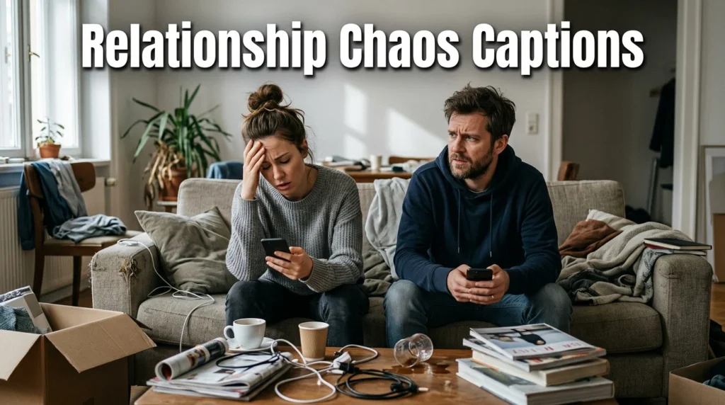 Relationship Chaos Captions