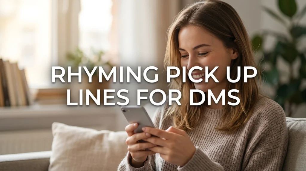 Rhyming Pick Up Lines For DMs