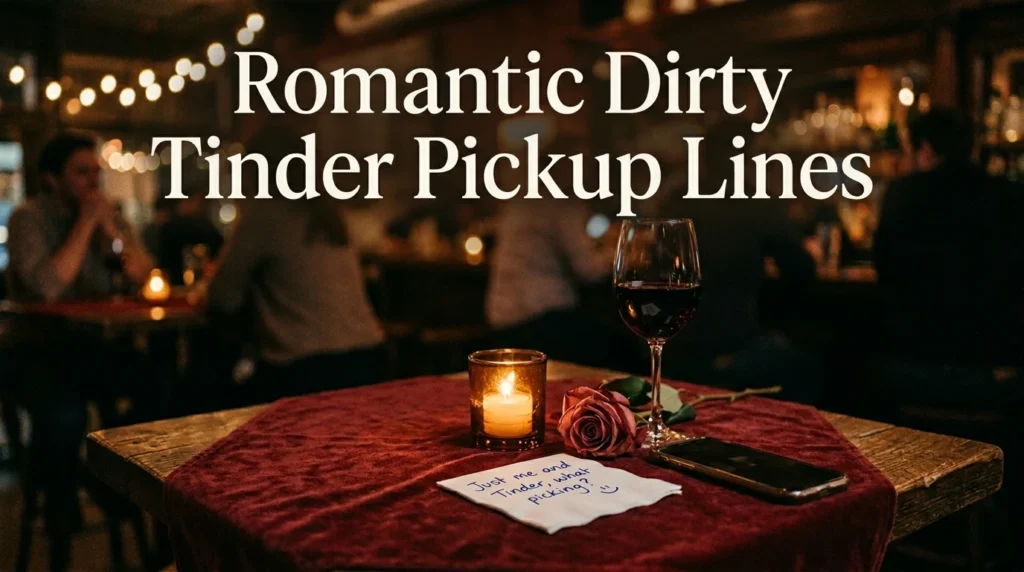 Romantic Dirty Tinder Pickup Lines