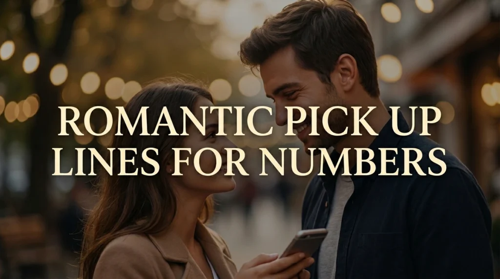 Romantic Pick Up Lines For Numbers