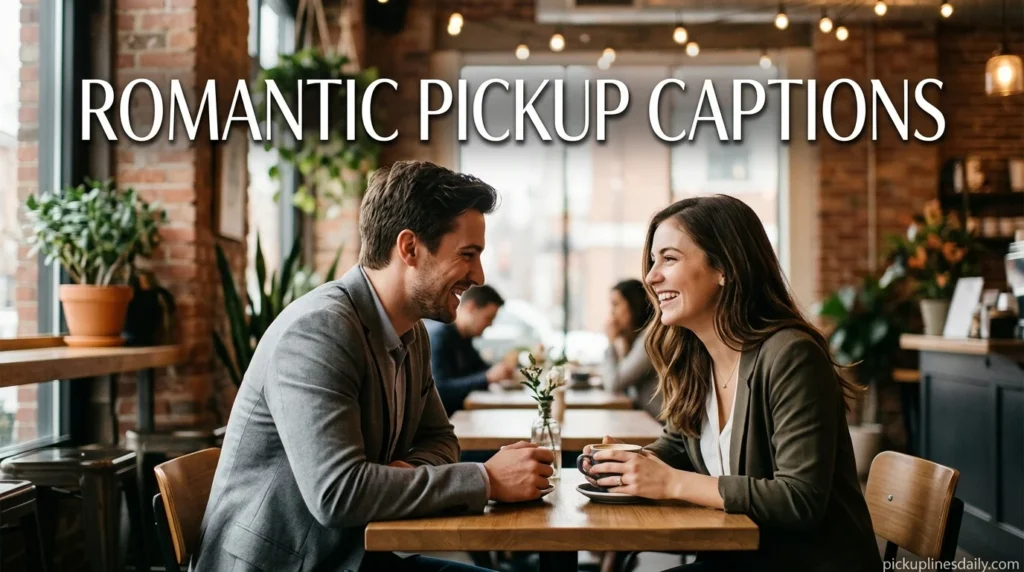 romantic pickup captions