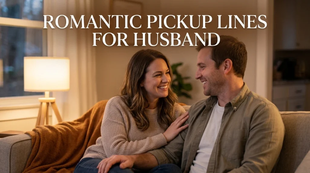 Romantic Pickup Lines For Husband