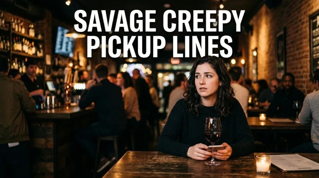 Savage Creepy Pickup Lines