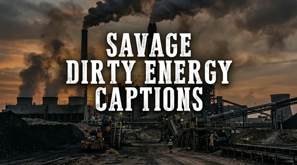 Savage Dirty Energy Captions