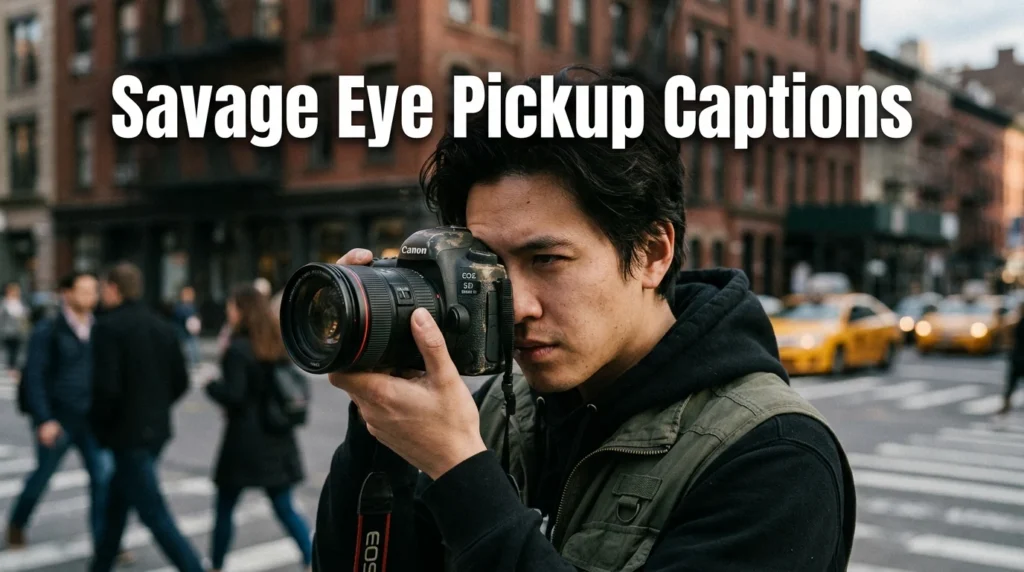Savage Eye Pickup Captions