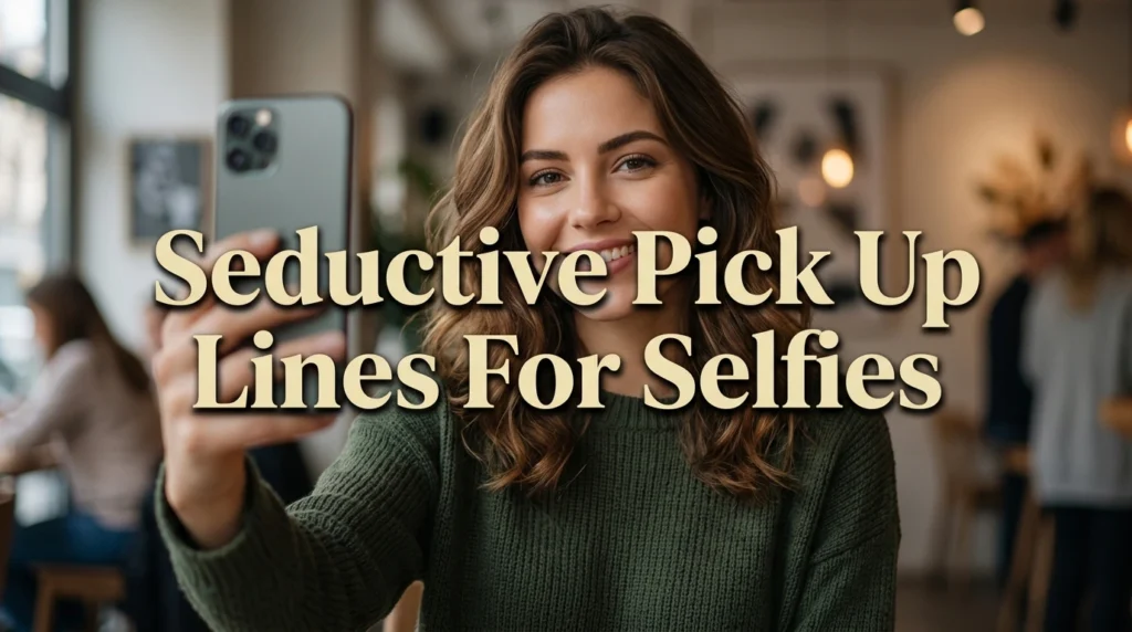 Seductive Pick Up Lines For Selfies