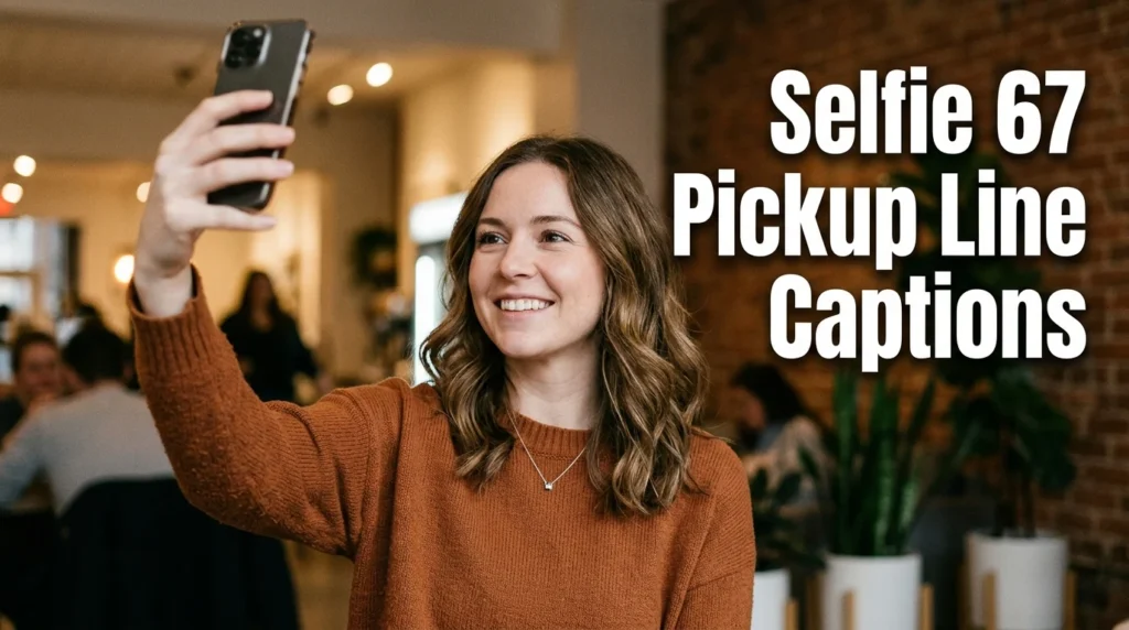 Selfie 67 Pickup Line Captions