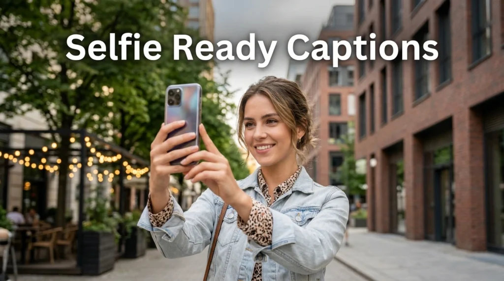 Selfie Ready Captions