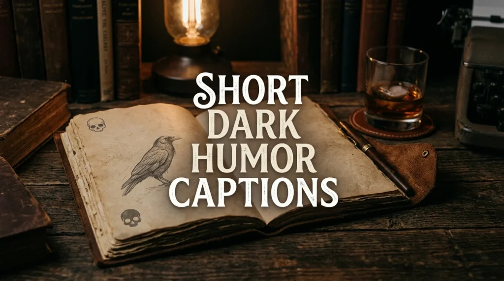 Short Dark Humor Captions
