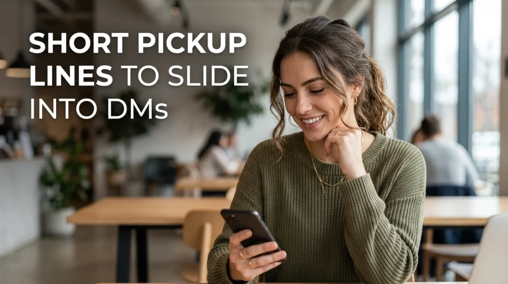 Short Pickup Lines To Slide Into DMs