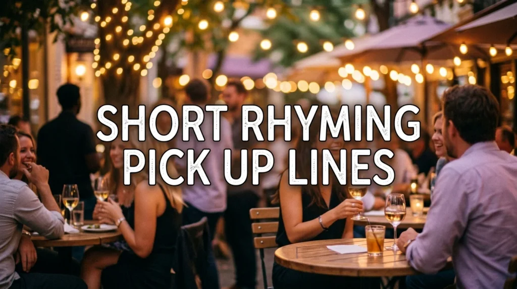Short Rhyming Pick Up Lines