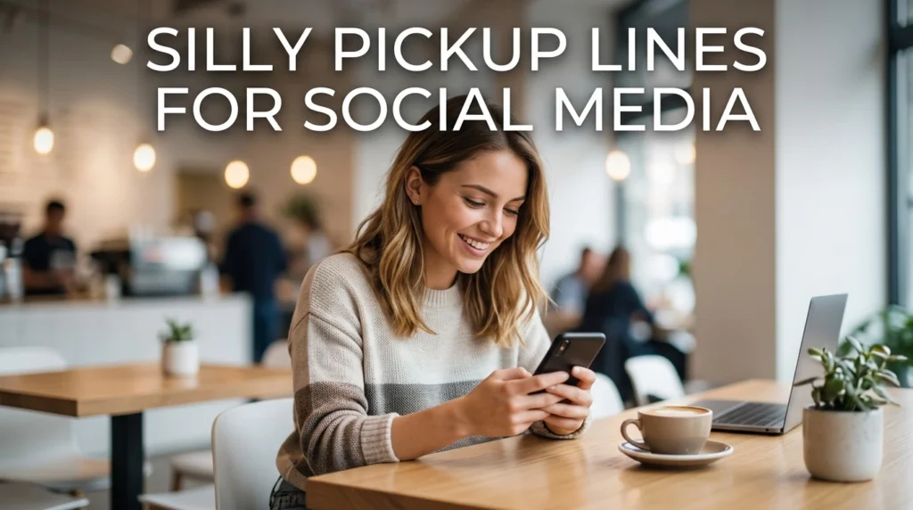 Silly Pickup Lines For Social Media