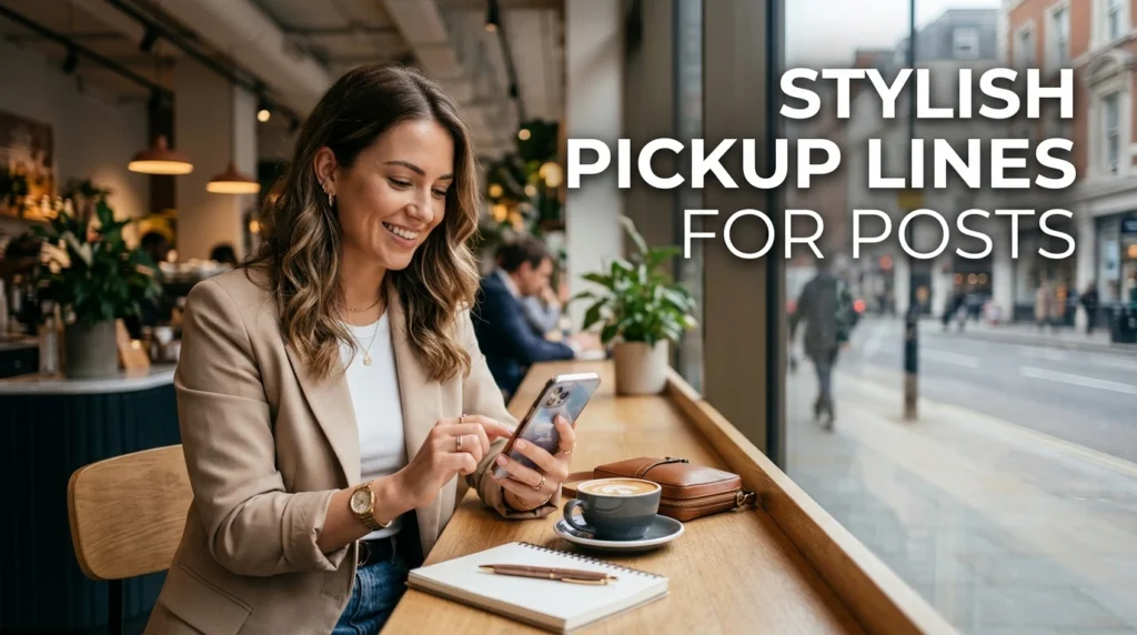 stylish pickup lines for posts