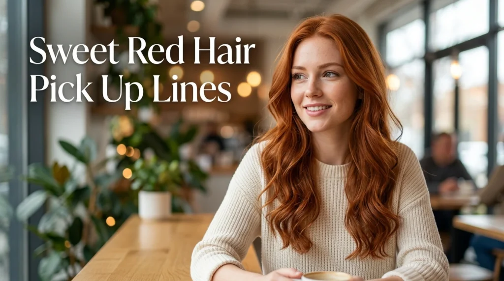 Sweet Red Hair Pick Up Lines