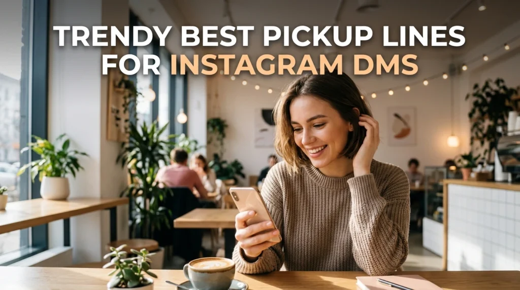Trendy Best Pickup Lines For Instagram Dms