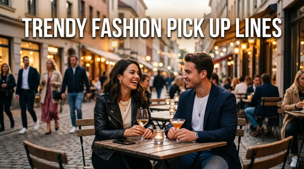 Trendy Fashion Pick Up Lines