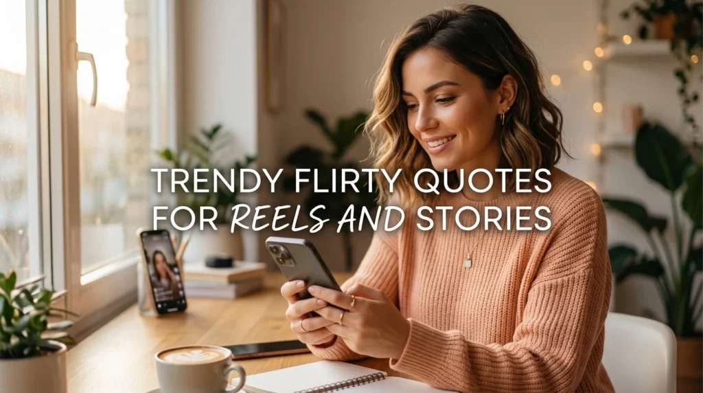 Trendy Flirty Quotes For Reels And Stories