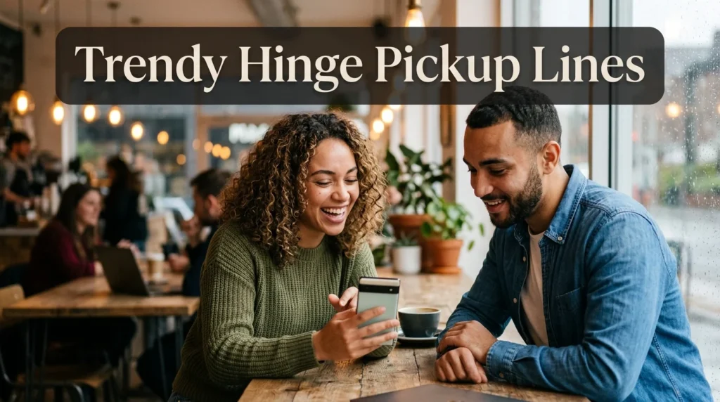 Trendy Hinge Pickup Lines