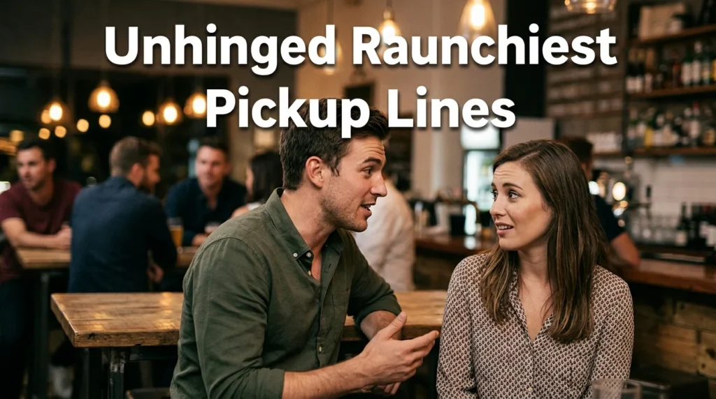Unhinged Raunchiest Pickup Lines