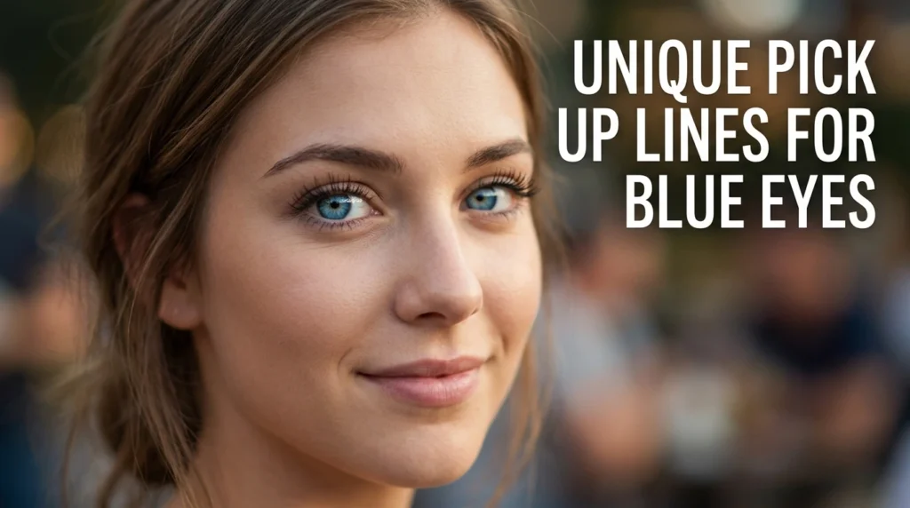 Unique Pick Up Lines For Blue Eyes