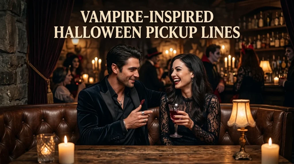 Vampire-Inspired Halloween Pickup Lines