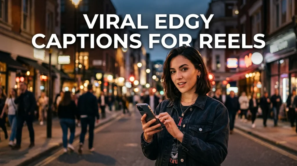 viral edgy captions for reels