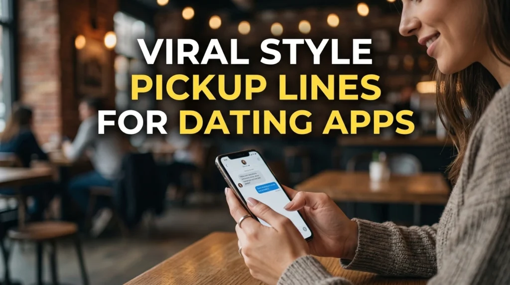 Viral Style Pickup Lines For Dating Apps