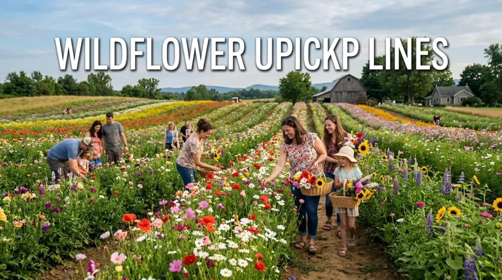 Wildflower Upickp Lines