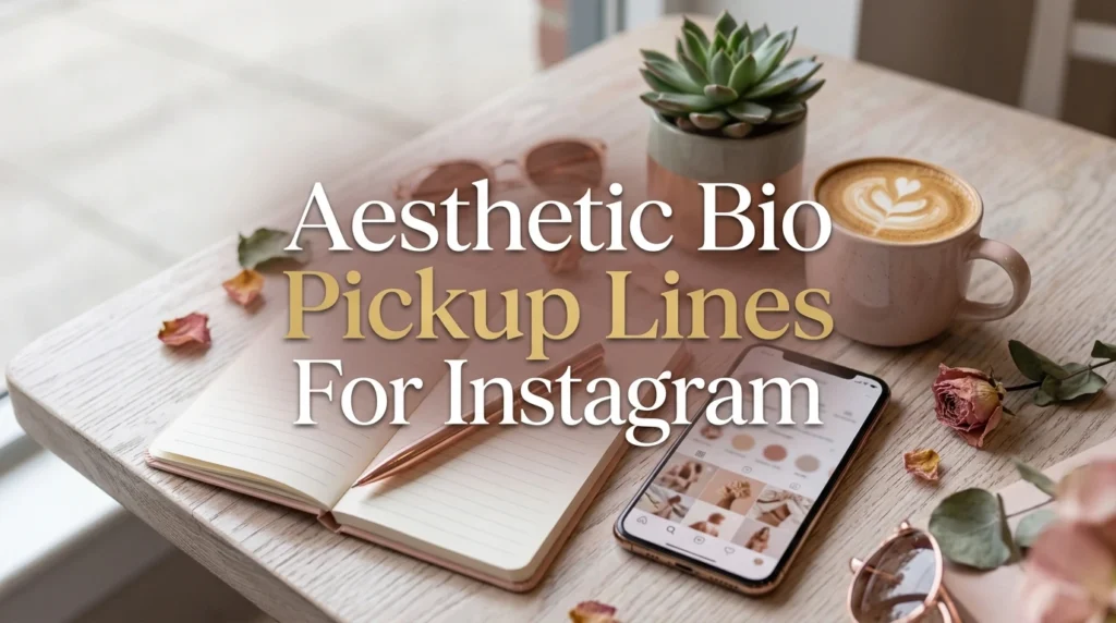 Aesthetic Bio Pickup Lines For Instagram