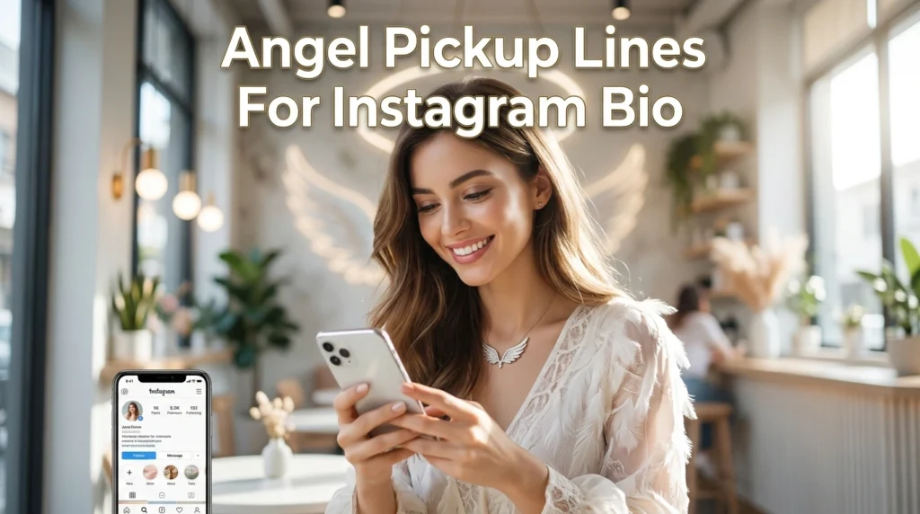 Angel Pickup Lines For Instagram Bio