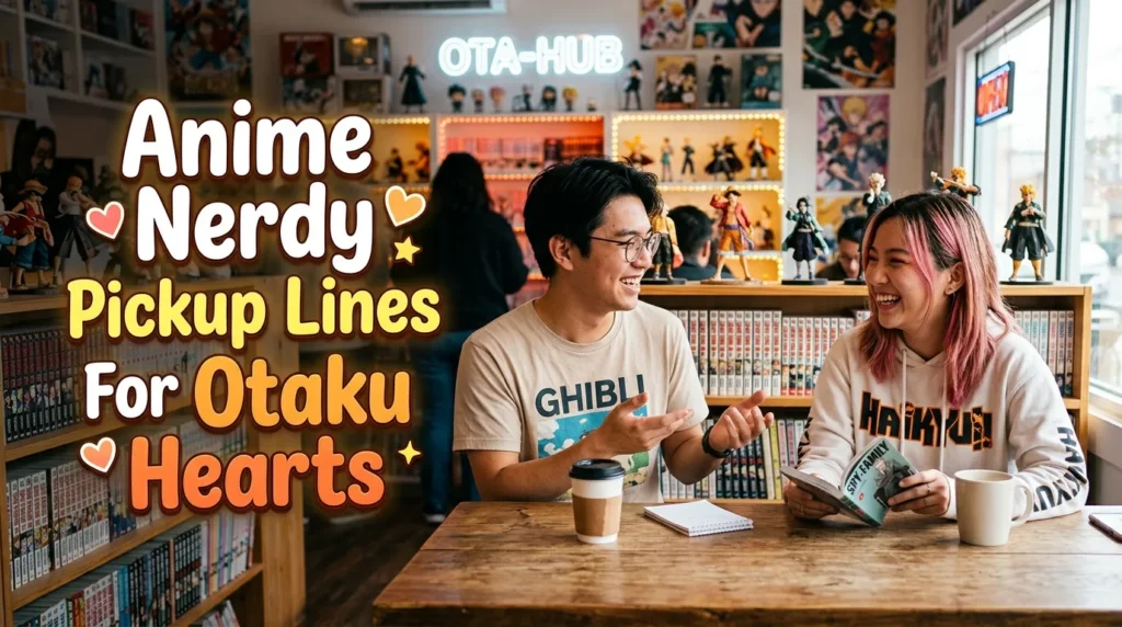 Anime Nerdy Pickup Lines For Otaku Hearts
