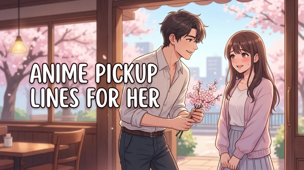 Anime Pickup Lines For Her