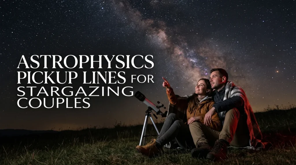 Astrophysics Pickup Lines For Stargazing Couples