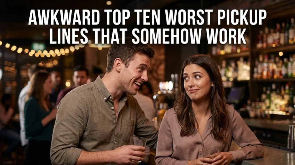 Awkward Top Ten Worst Pickup Lines That Somehow Work